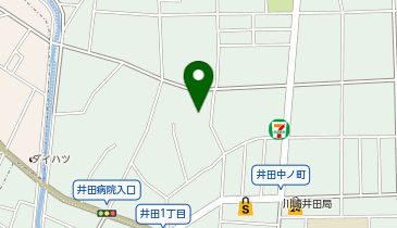 井田共和会館の地図画像