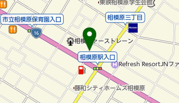ホダカ相模原店の地図画像