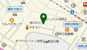 ヤングクリーニング鹿沼台店の地図画像