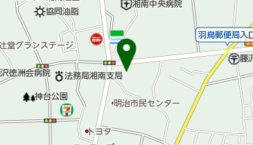 湘南タクシー協同組合の地図画像