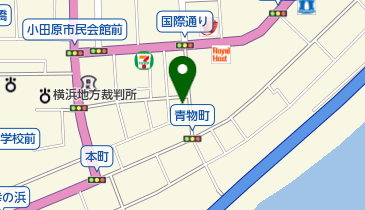 孔雀カメラ店の地図画像