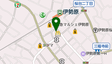 中央堂伊勢原薬局の地図画像