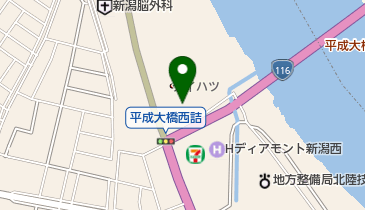 にいがた地域創造センター」(新潟市西区--〒950-1101)の地図