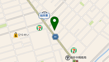 株式会社新潟カメラショップ 坂井店の地図画像