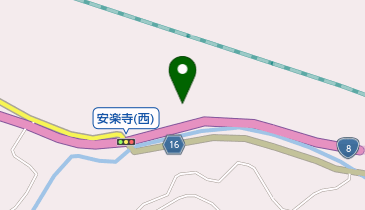 JINJINダイナーの地図画像