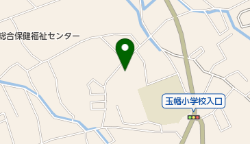 甲斐市 玉幡児童館の地図画像