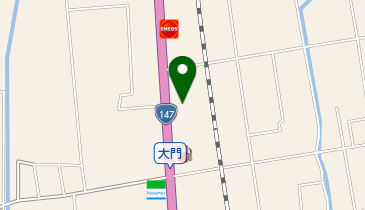 麺とび六方松川店の地図画像