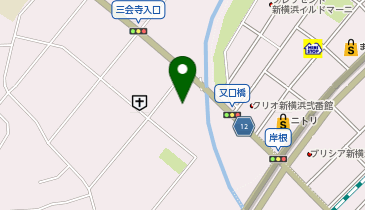 建デポ横浜店の地図画像