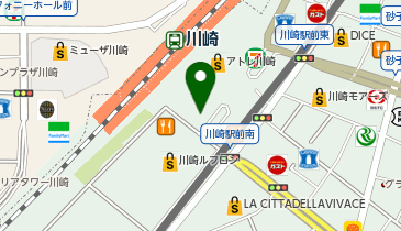 エコー川崎アゼリア店の地図画像