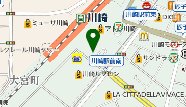 BRICKHOUSE川崎アゼリアの地図画像