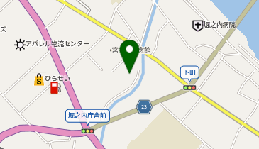 魚沼市 中央公民館・堀之内公民館・堀之内市民サービスコーナーの地図画像