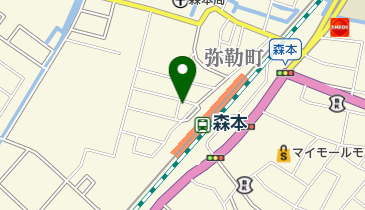 松田裕子ピアノ教室の地図画像