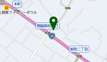 イワタニ山梨株式会社上野原営業所の地図画像