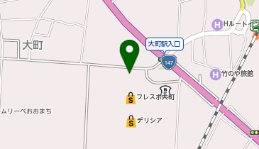 株式会社デリシアデリシア大町店の地図画像
