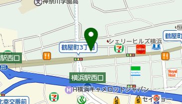 ブラジリアンワックス脱毛サロンLula横浜店の地図画像