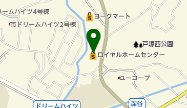 ペットショップAペット戸塚深谷店の地図画像