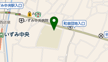 泉区役所 中和田コミュニティハウスの地図画像