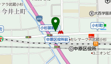 住友生命保険相互会社川崎支社 川崎中央支部の地図画像