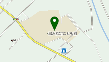 湯沢町 役場 子育て教育部 教育課の地図画像