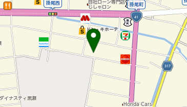 フィッシャーズ富山店の地図画像