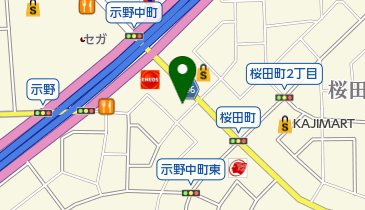 あい動物病院の地図画像