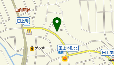 田上ペットクリニックの地図画像