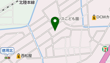 ジュネス野々市店の地図画像