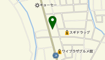 軍鶏家おかめの地図画像