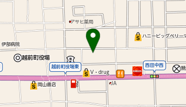 整体院ほのぼのの地図画像