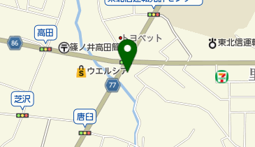 有限会社グンマ物流の地図画像