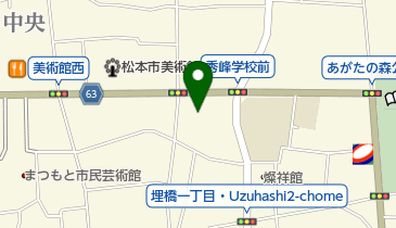 株式会社中電オートリース松本支店の地図画像