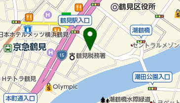 鶴見区社会福祉協議会ボランティアセンターの地図画像