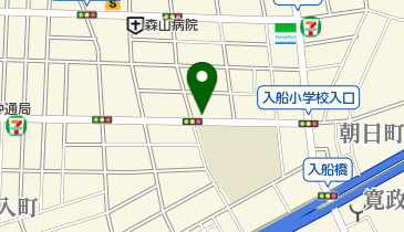 ライオン理容の地図画像