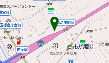 青葉区社会福祉協議会ボランティアセンターの地図画像