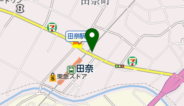 コスモ薬局田奈店の地図画像