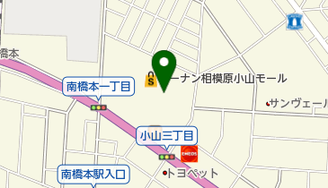 SOX相模原店の地図画像