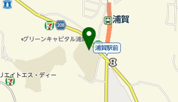 学童保育浦賀っ子かえるクラブの地図画像