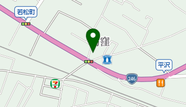 コバック秦野渋沢店の地図画像