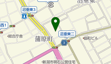 さか井湯の地図画像