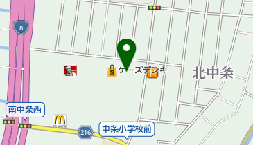 リラクゼーション楽楽の地図画像