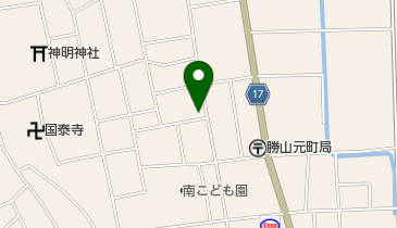 カトウ洋菓子店の地図画像