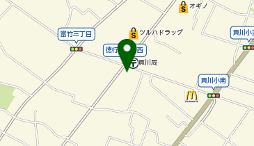 もんでくじゃん甲府西店の地図画像