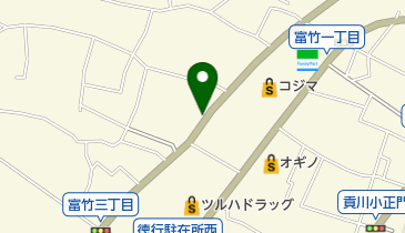ヘアーサロンヒロの地図画像