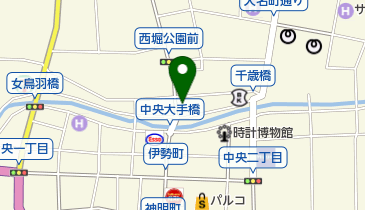 和雑貨淺川の地図画像