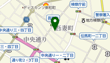 有限会社丸昭靴鞄店の地図画像