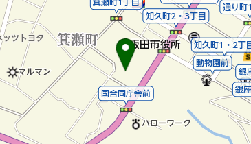 飯田市教育委員会教育相談の地図画像