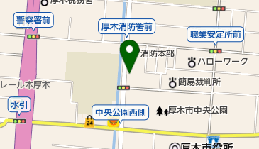 あおば鍼灸整骨院の地図画像