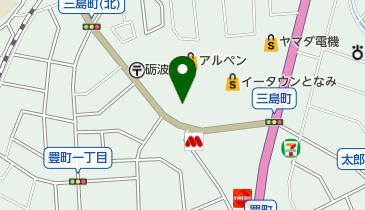 オークスビアンベールTONAMI翔凛館店の地図画像