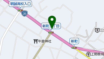 ハリカ上野原の地図画像