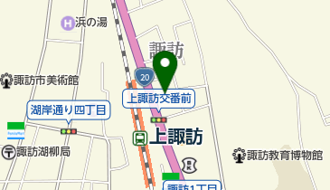 クロロフイル川上美顔教室の地図画像